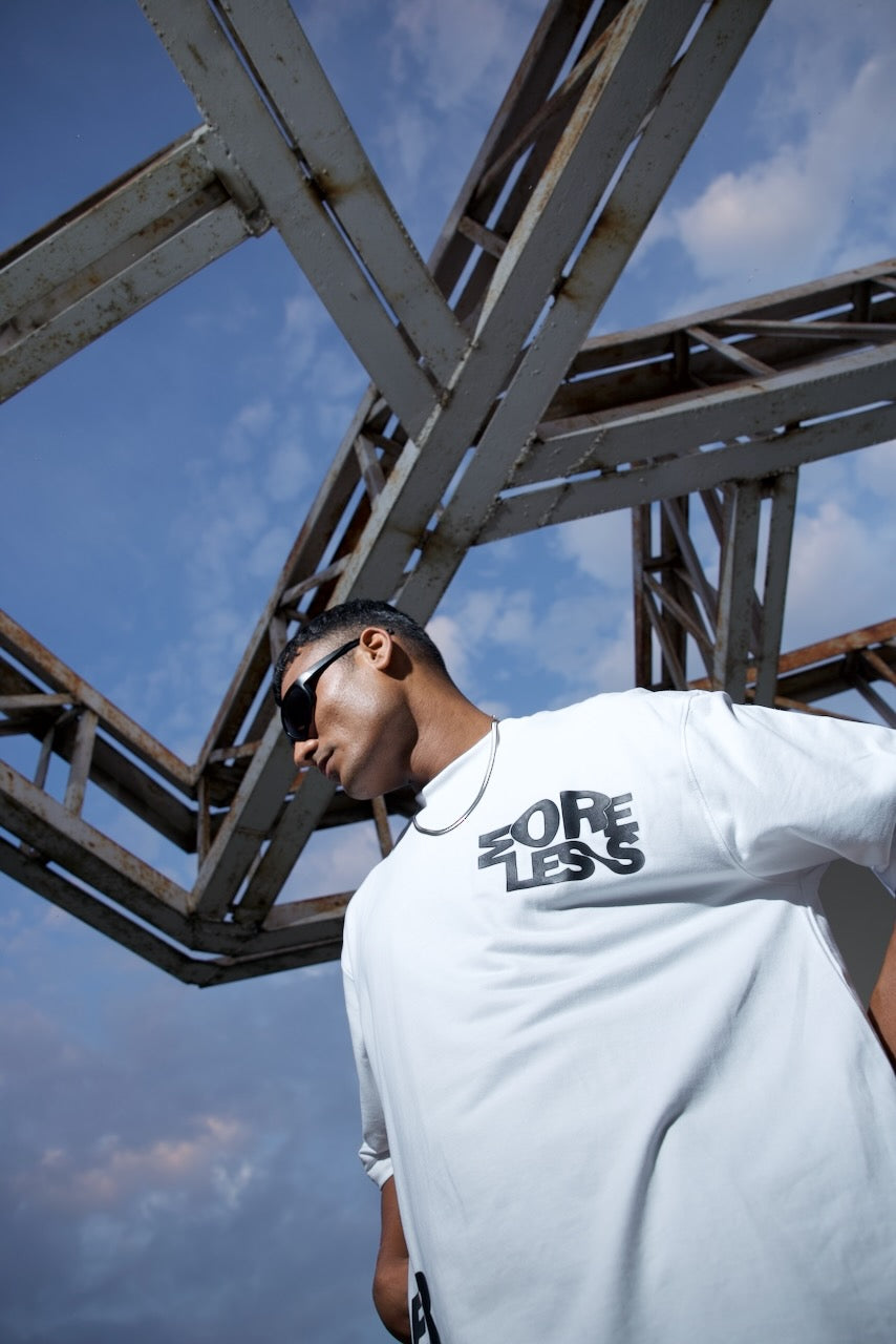 Perception Tee - white/black