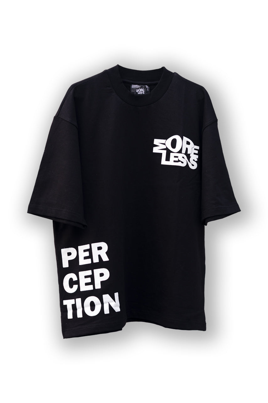 Perception Tee - white/black